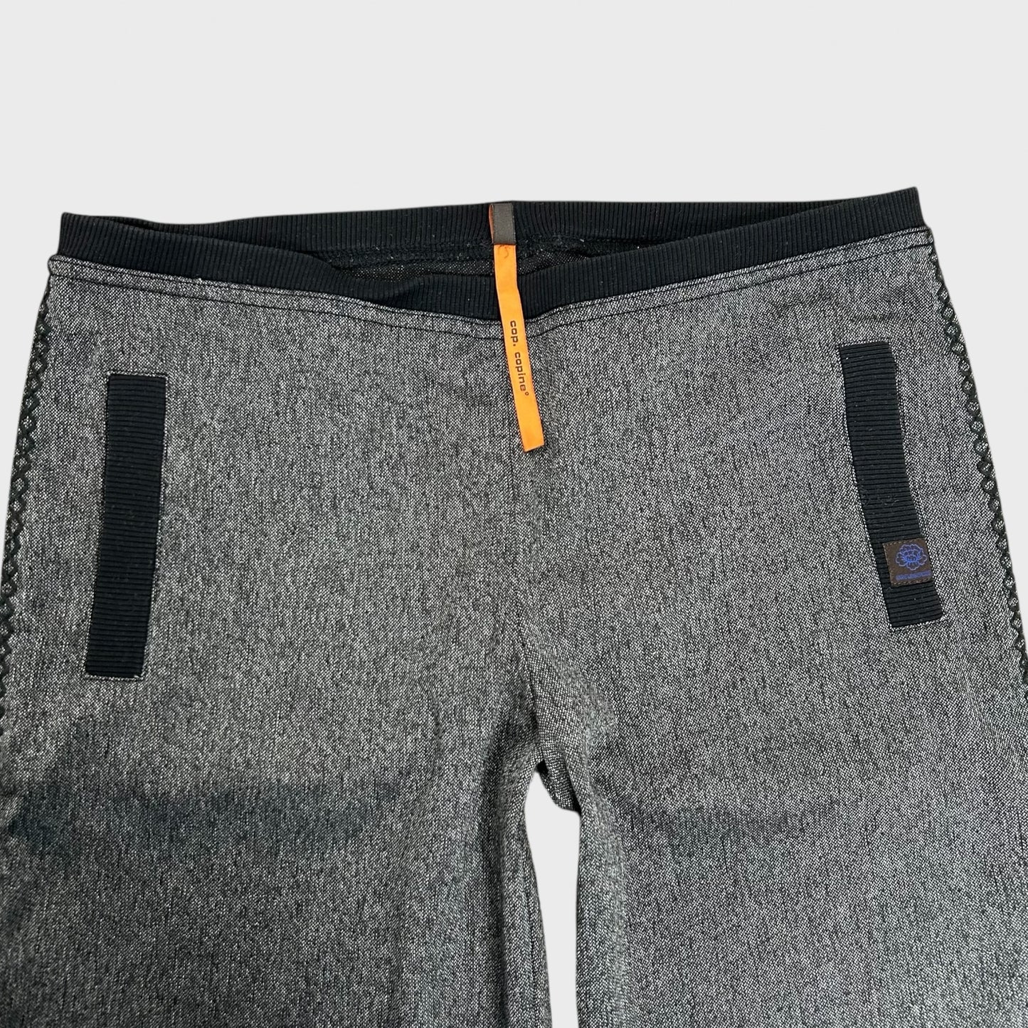 Cop Copine Speckled Wide-Leg Trousers - Size XL