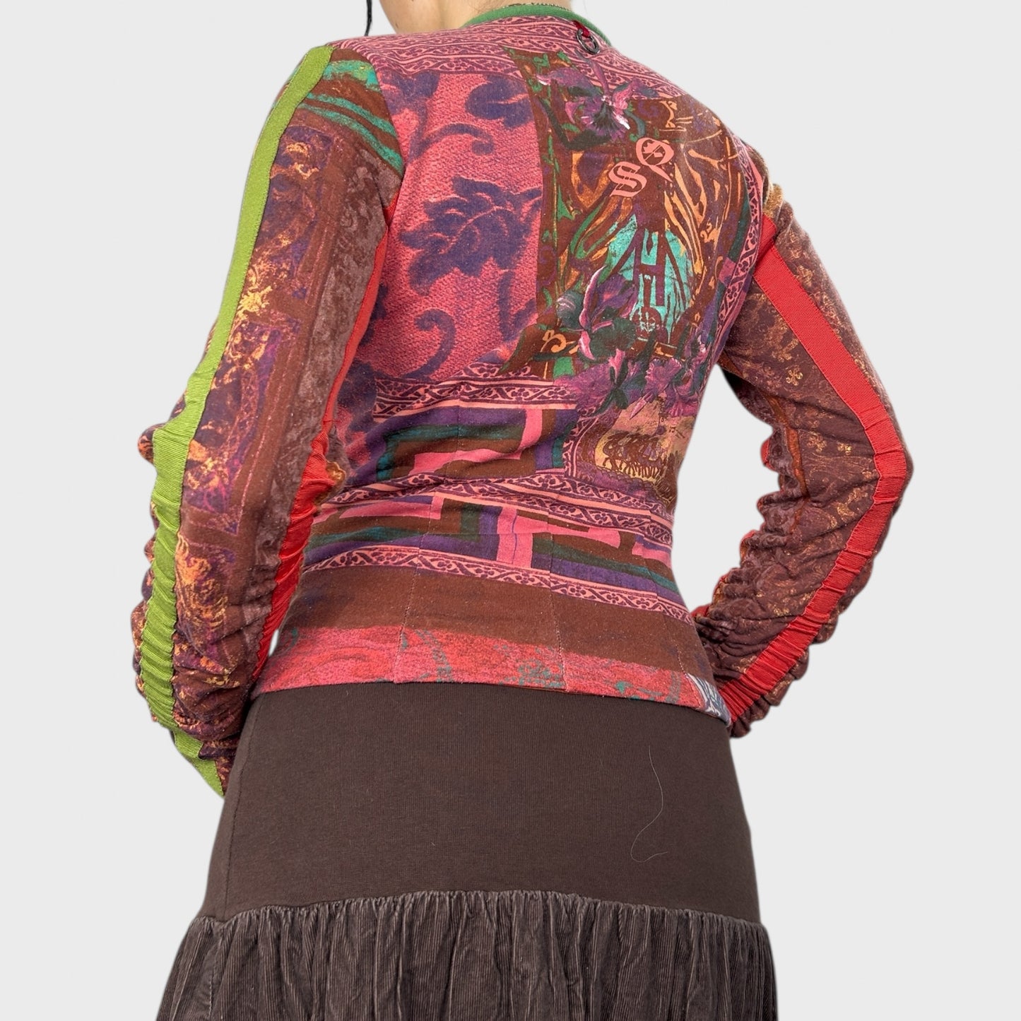 Save the Queen Double Zip Top - S/M