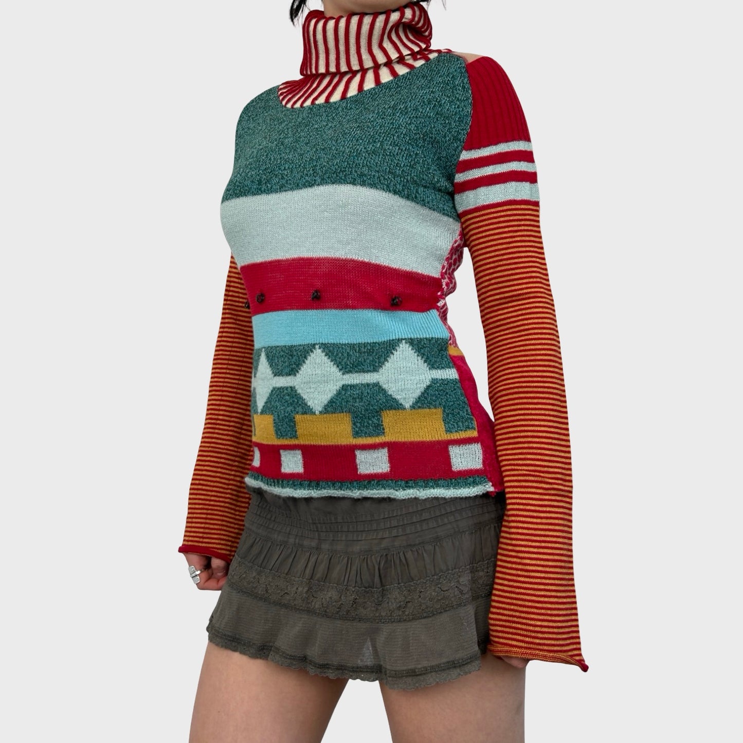 Save the Queen Roll Neck Jumper BNWT - S