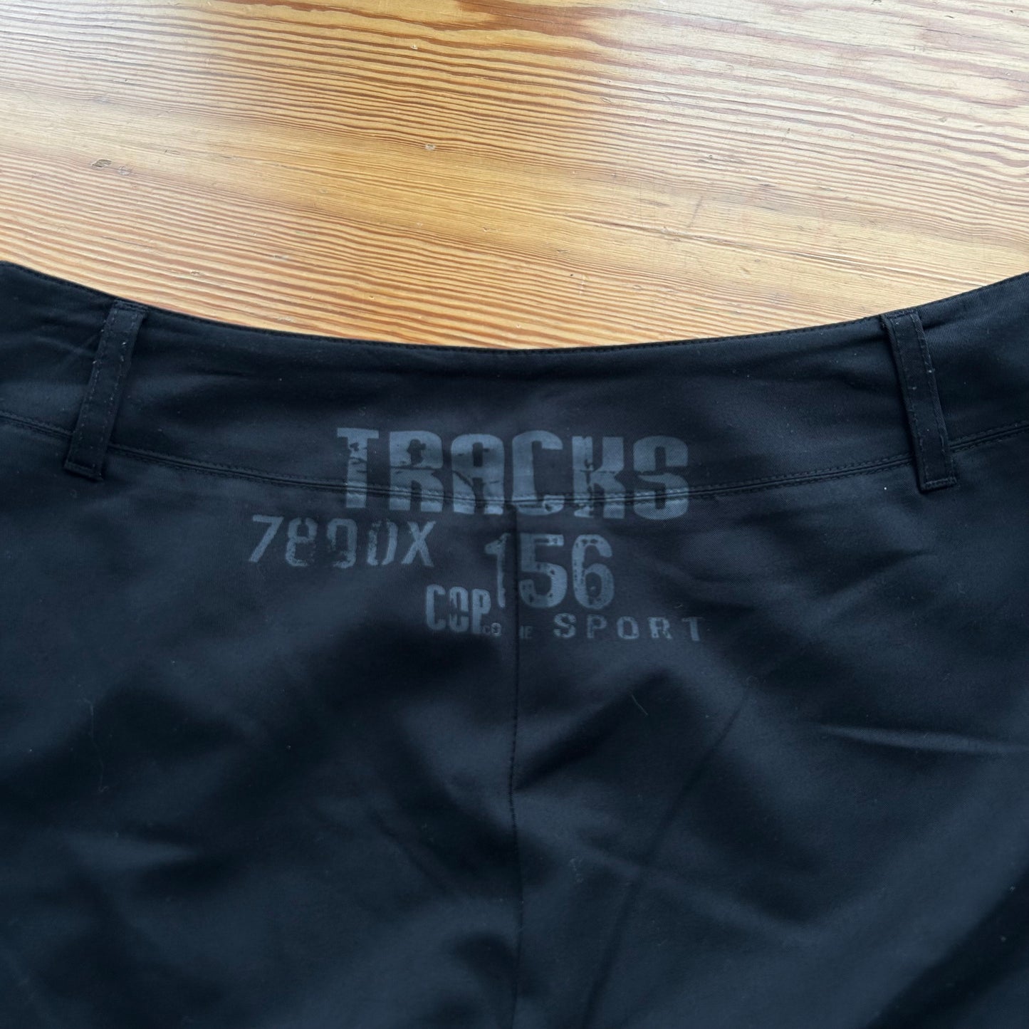 Cop Copine Black Tie-Side Trousers - M