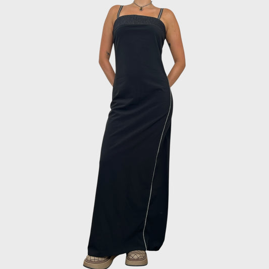 Cop Copine Bi-Material Maxi Dress - S/M