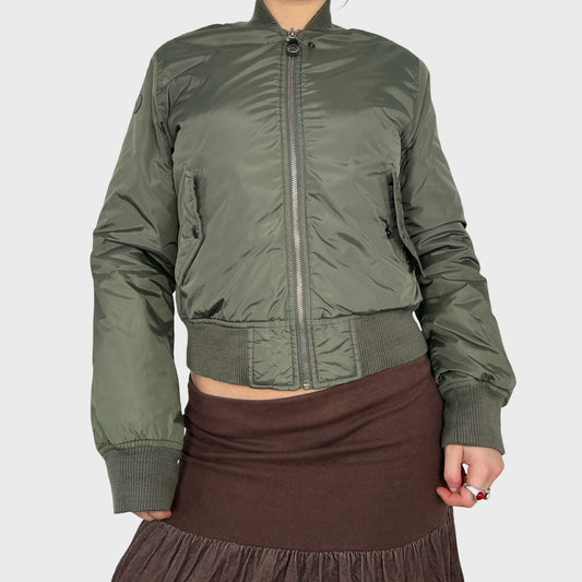 Diesel Khaki Bomber Jacket - S