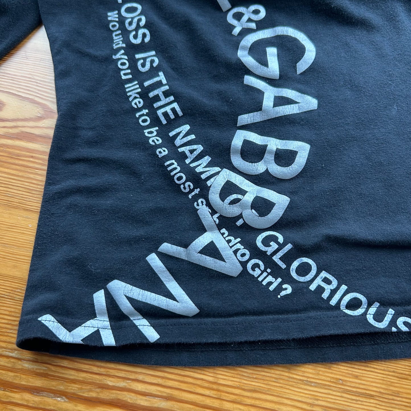 Dolce & Gabbana Logo Long Sleeve Top - XS/S