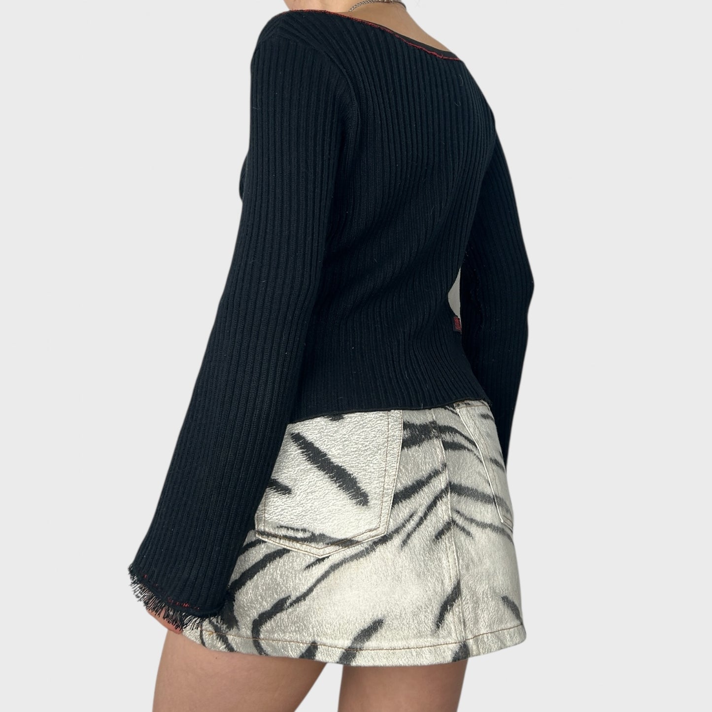 Cop Copine Crossover Bi-Material Jumper- M/L (faulty!)