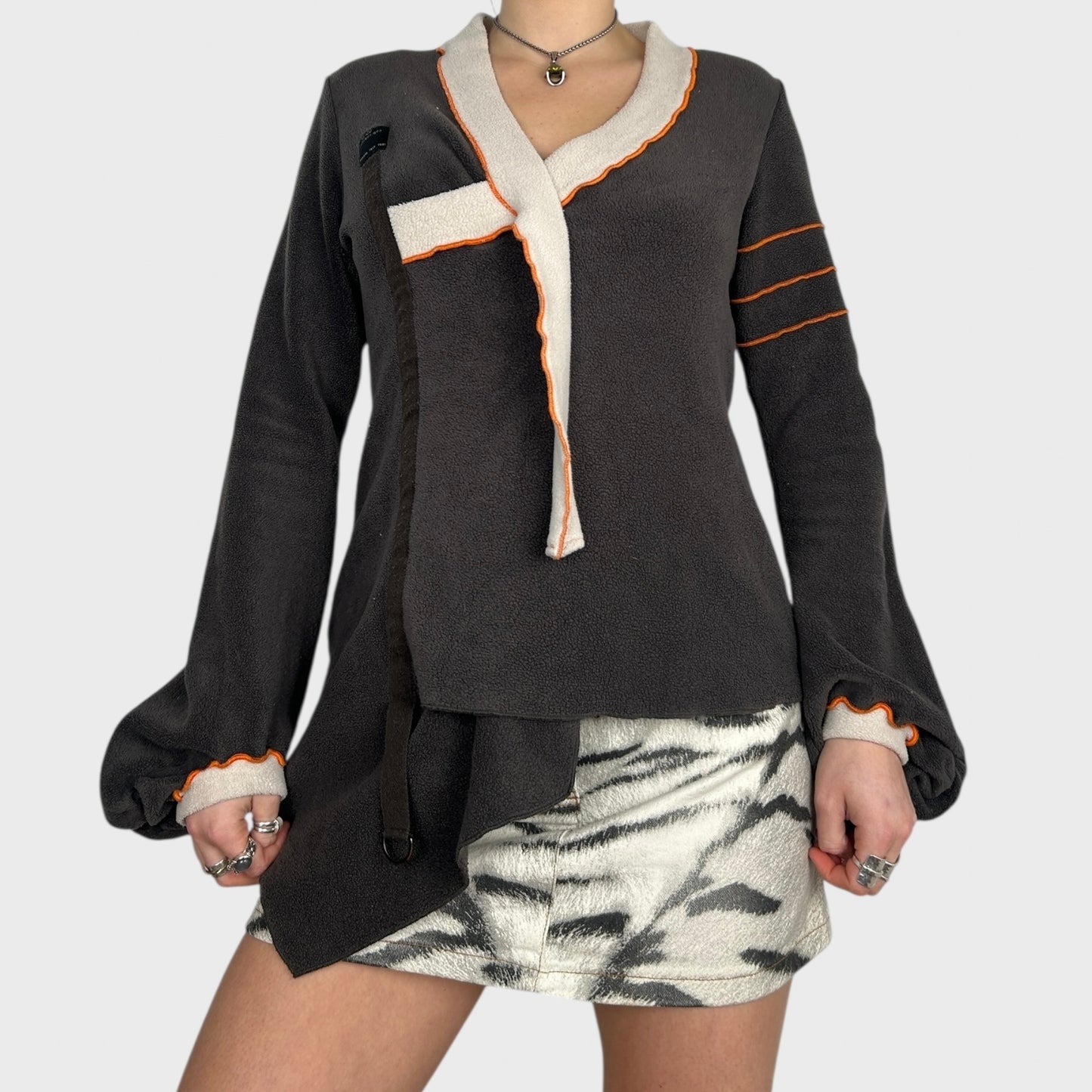 Cop Copine Asymmetric Fleece - M