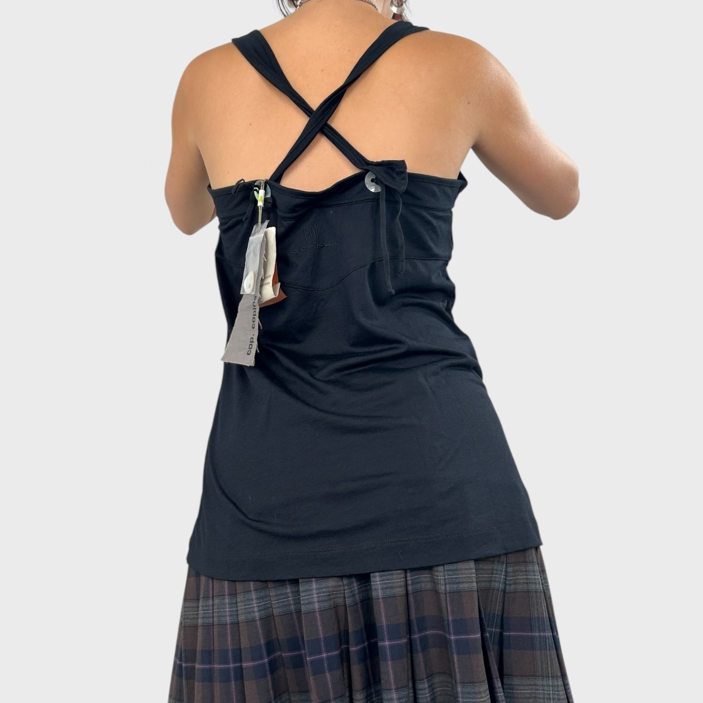 Cop Copine Cross Strap Top - M/L