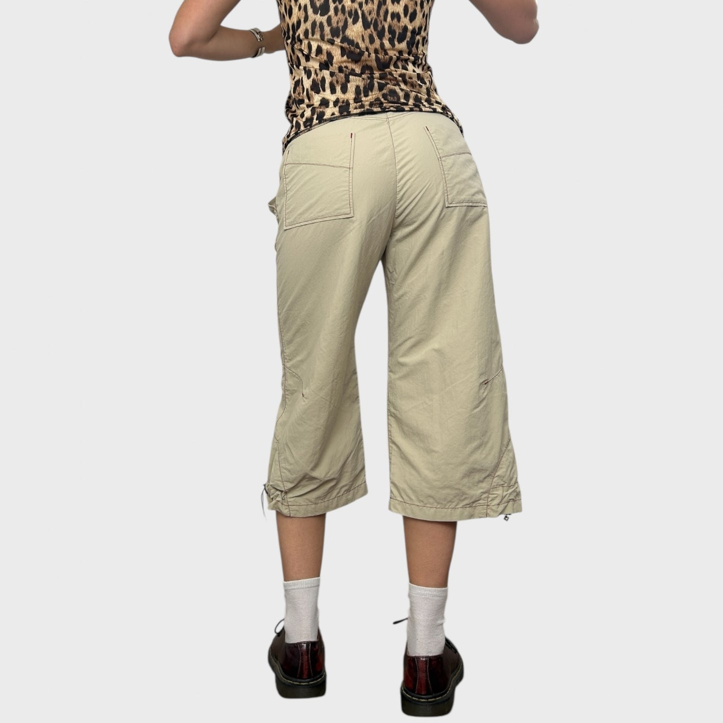 Cop Copine Baggy Capri Trousers - XS/S