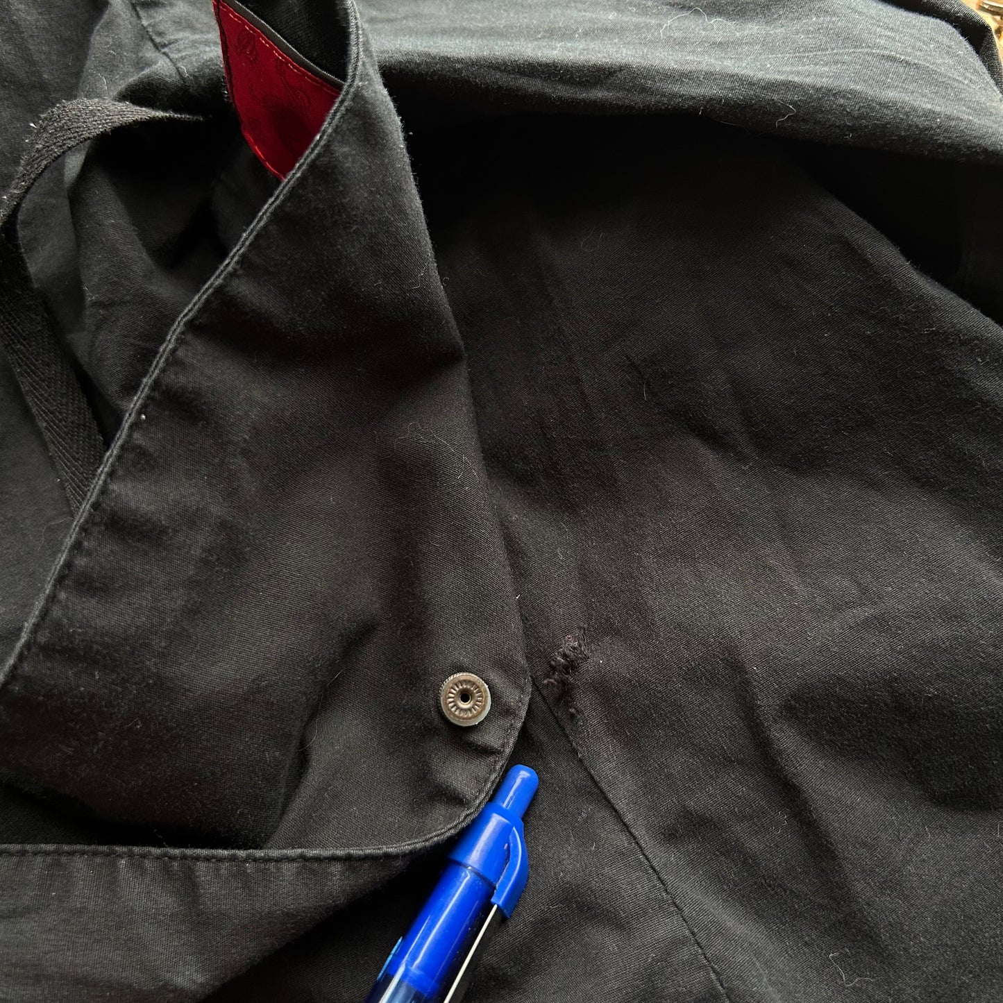Cop Copine Button-Up Shirt with Belt Attachment - S