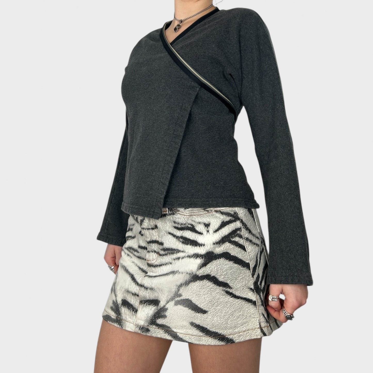 Cop Copine Long Sleeve Wrap Top - S/M