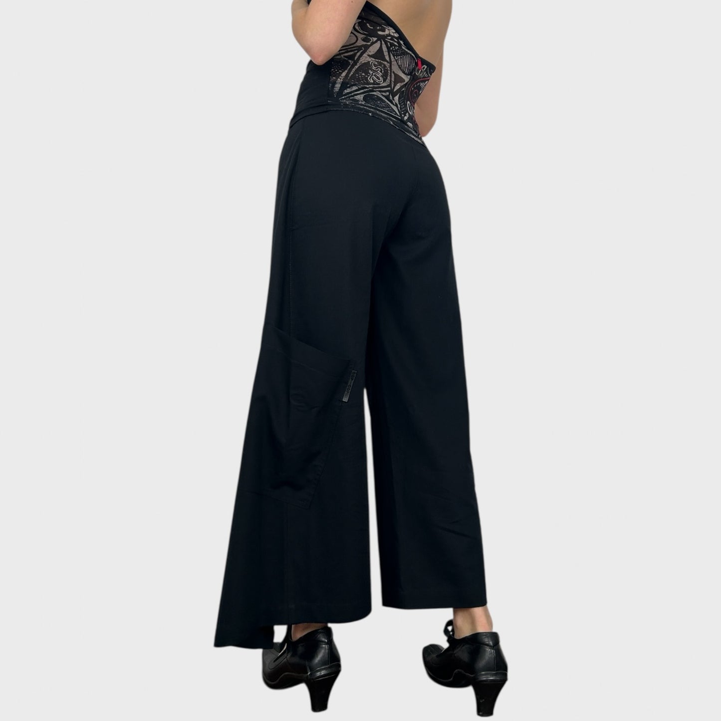 Cop Copine Buckle Skirt Trousers - M/L