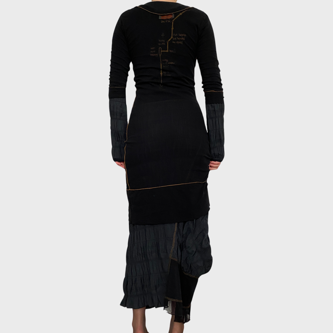 Cop Copine double layered maxi dress