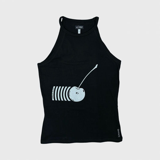 Armani Graphic Apple Print Tank Top - XS/S