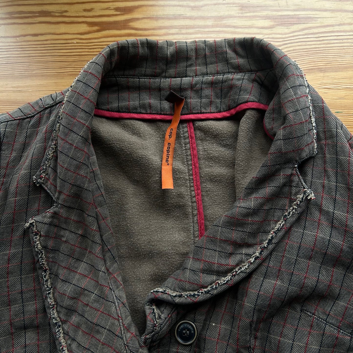 Cop Copine Checkered Jacket - S