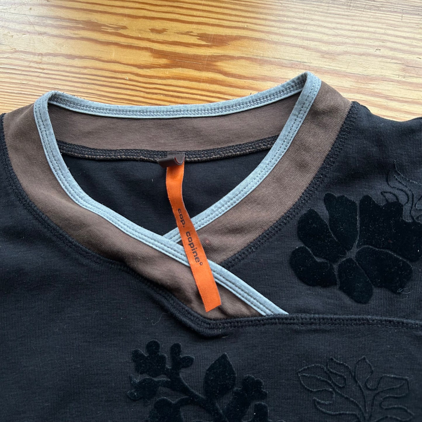 Cop Copine Long Sleeve Floral Top - S/M