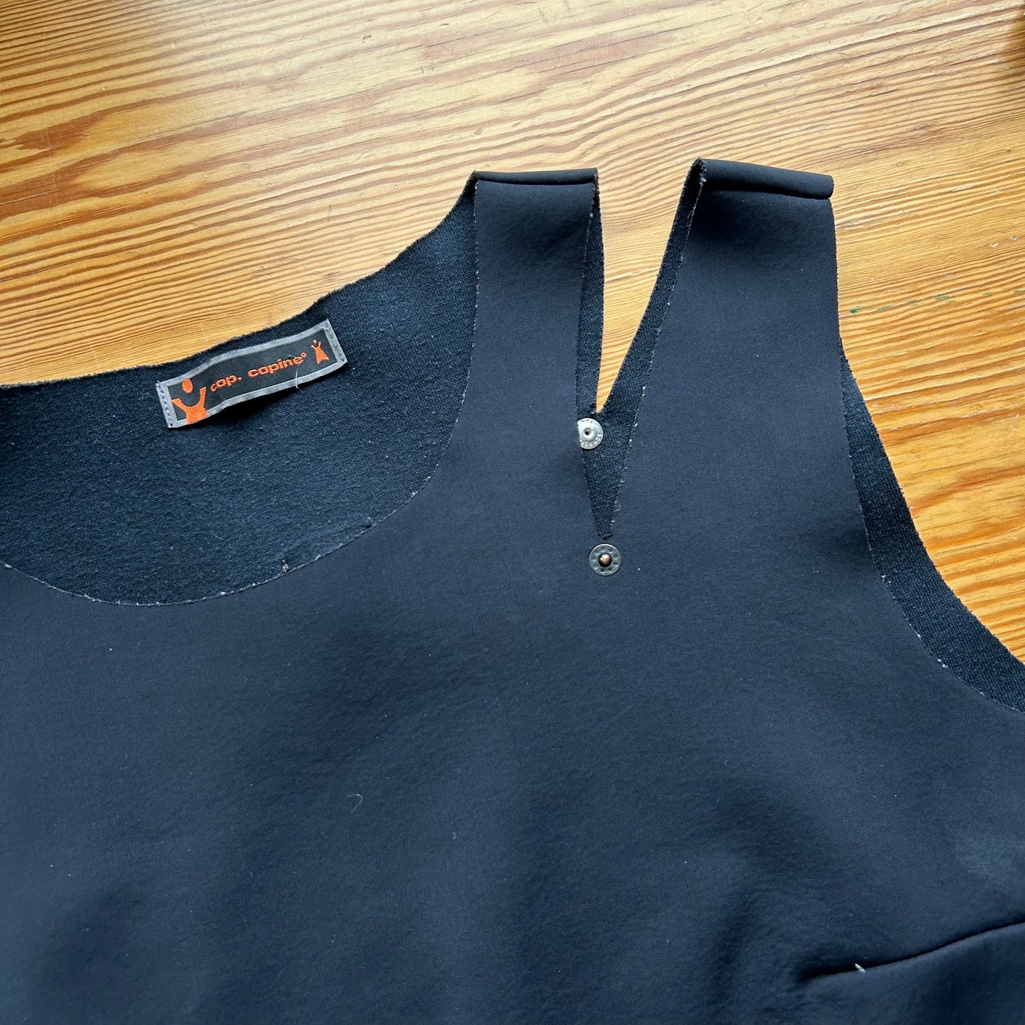 Cop Copine Black Cut Out Tank Top - M