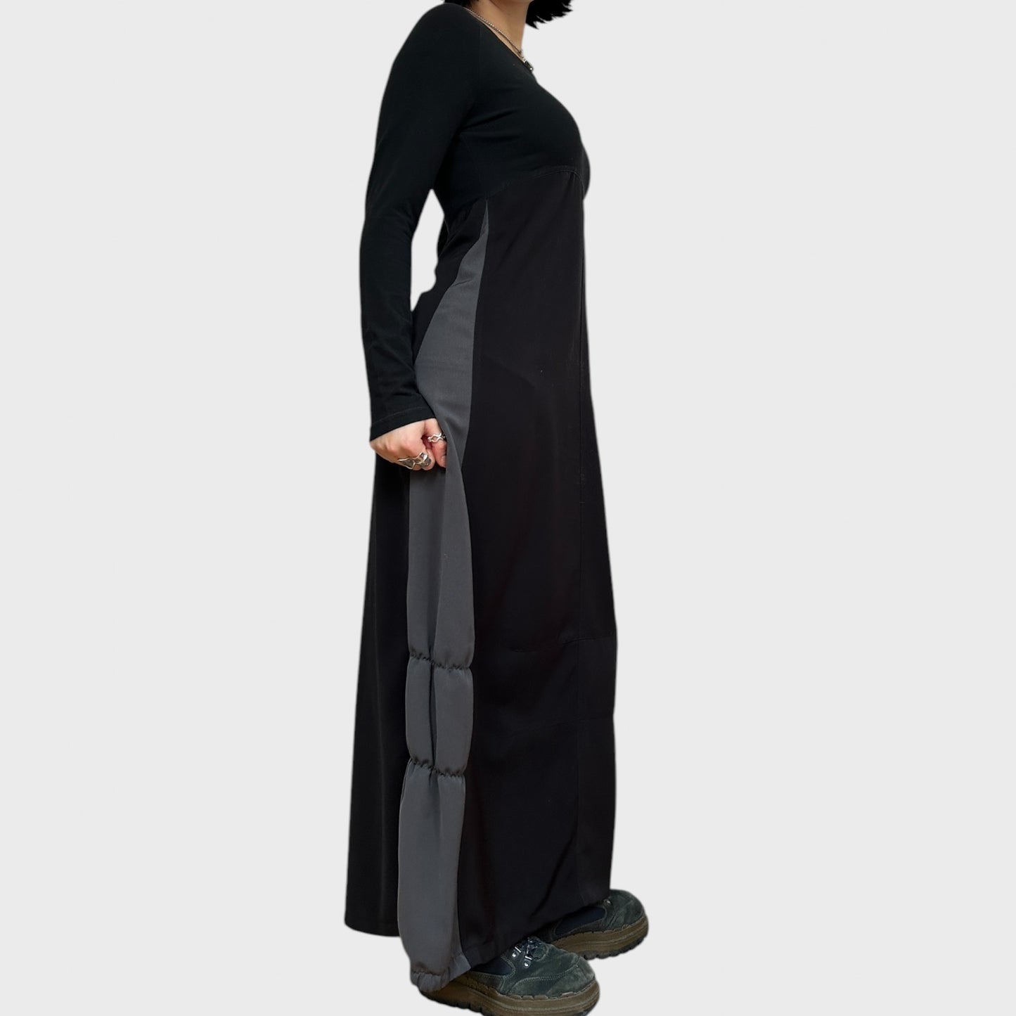 Vintage Cop Copine Archival Ruched Maxi Dress