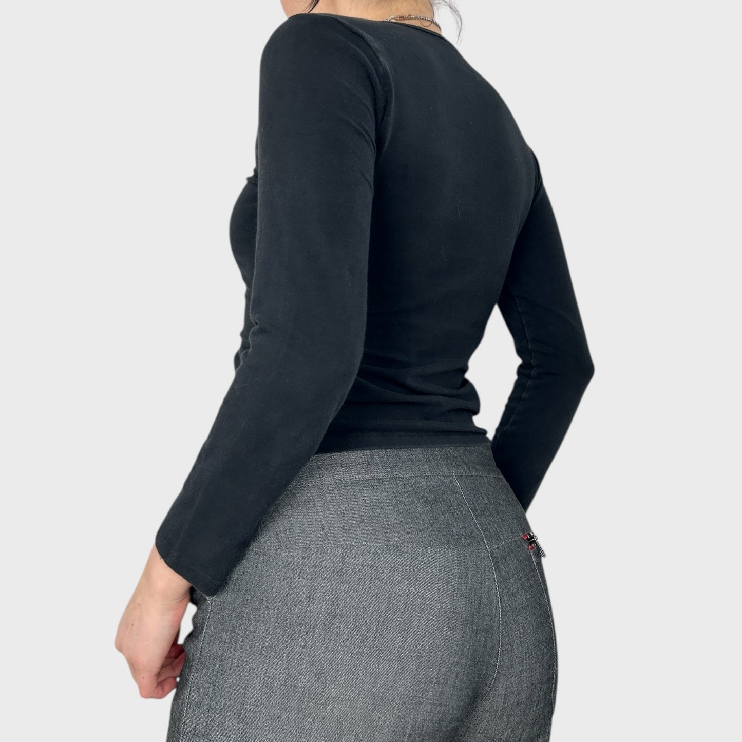 Dolce & Gabbana Logo Long Sleeve Top - XS/S