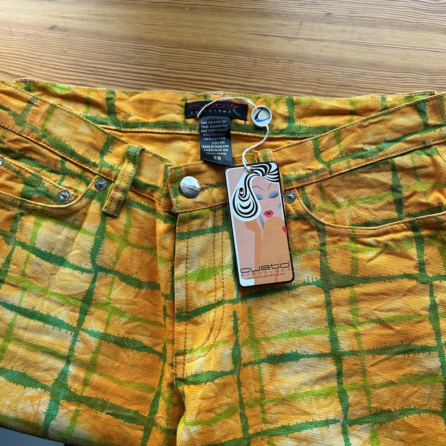 Custo Barcelona Graphic Print Trousers - XS