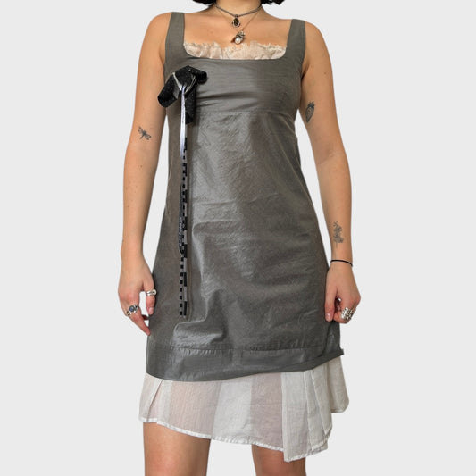 Cop Copine Grey Mini Dress - Size S