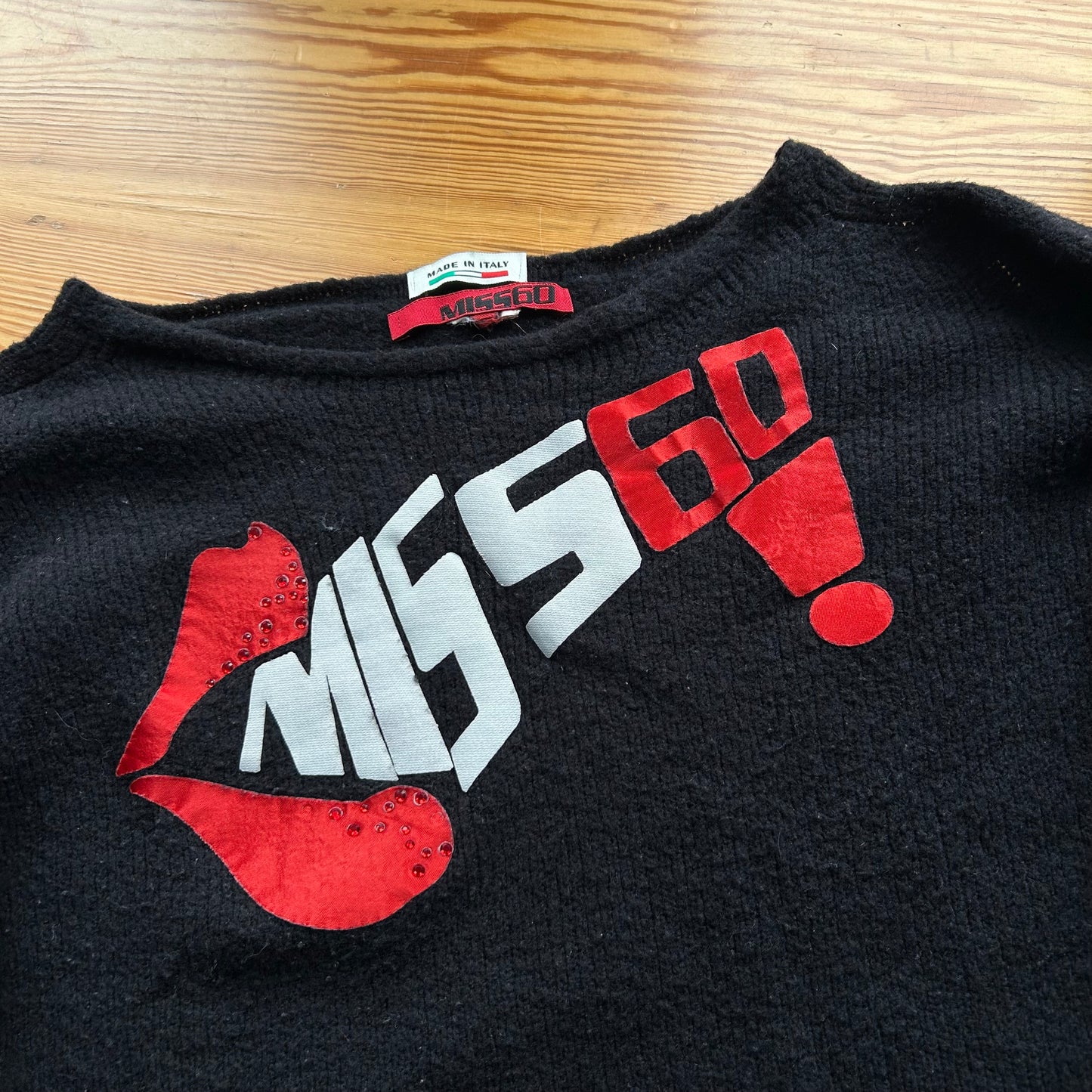 Miss Sixty Vintage Logo Jumper - S
