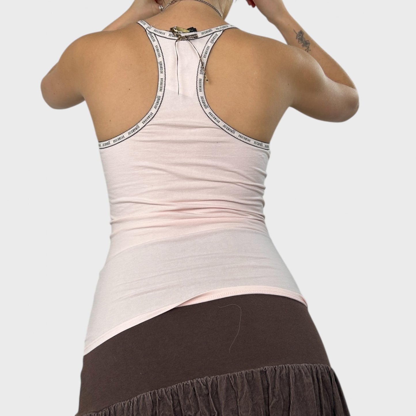 Roberto Cavalli Corset Print Cami - XS/S