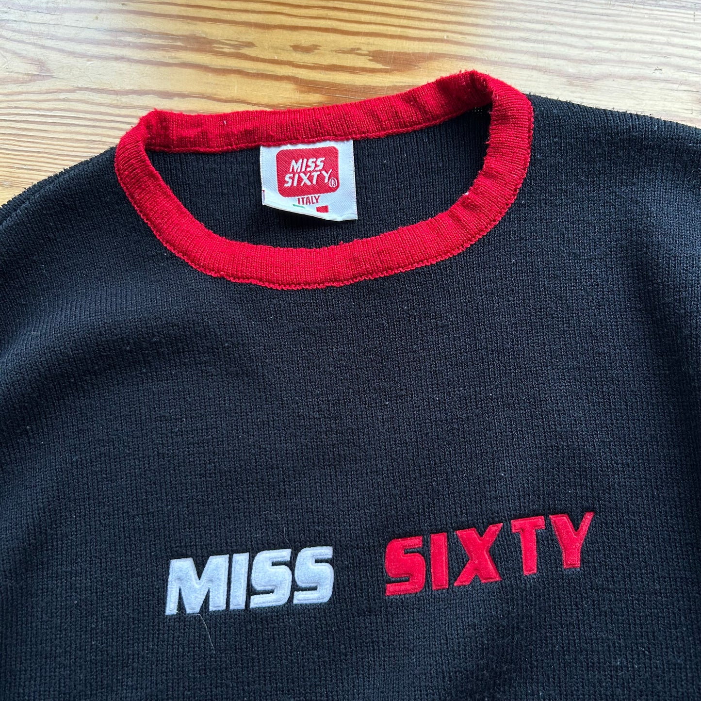 Miss Sixty Logo Knit Jumper - S