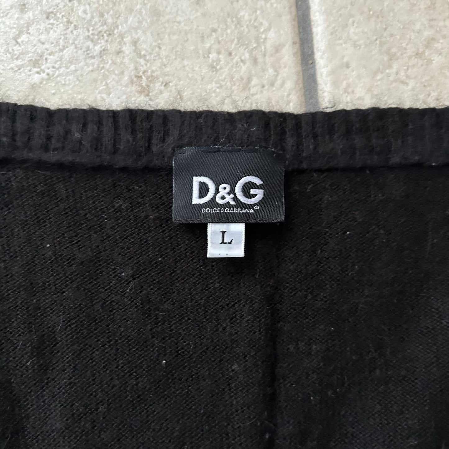 Dolce & Gabbana Espresso Brown Angora Wool Jumper