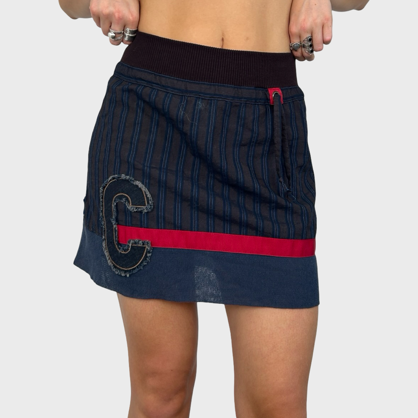 Cop Copine BNWT Stripe Mini Skirt - S/M