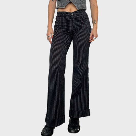 Cop Copine Pinstripe Trousers - Size S
