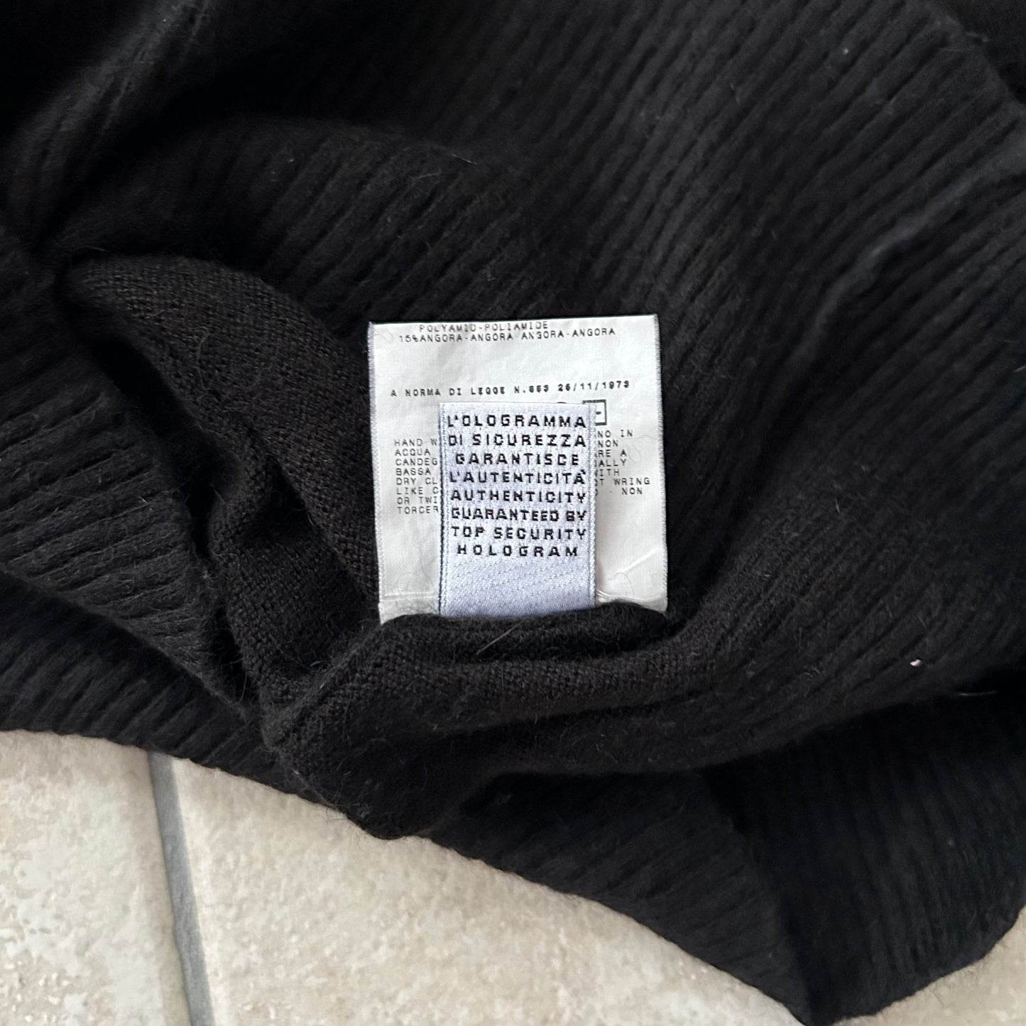 Dolce & Gabbana Espresso Brown Angora Wool Jumper