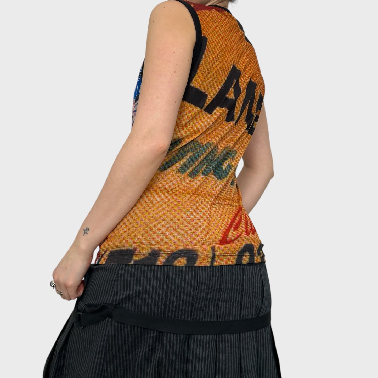 Custo Barcelona Graphic Paris Tank Top - M