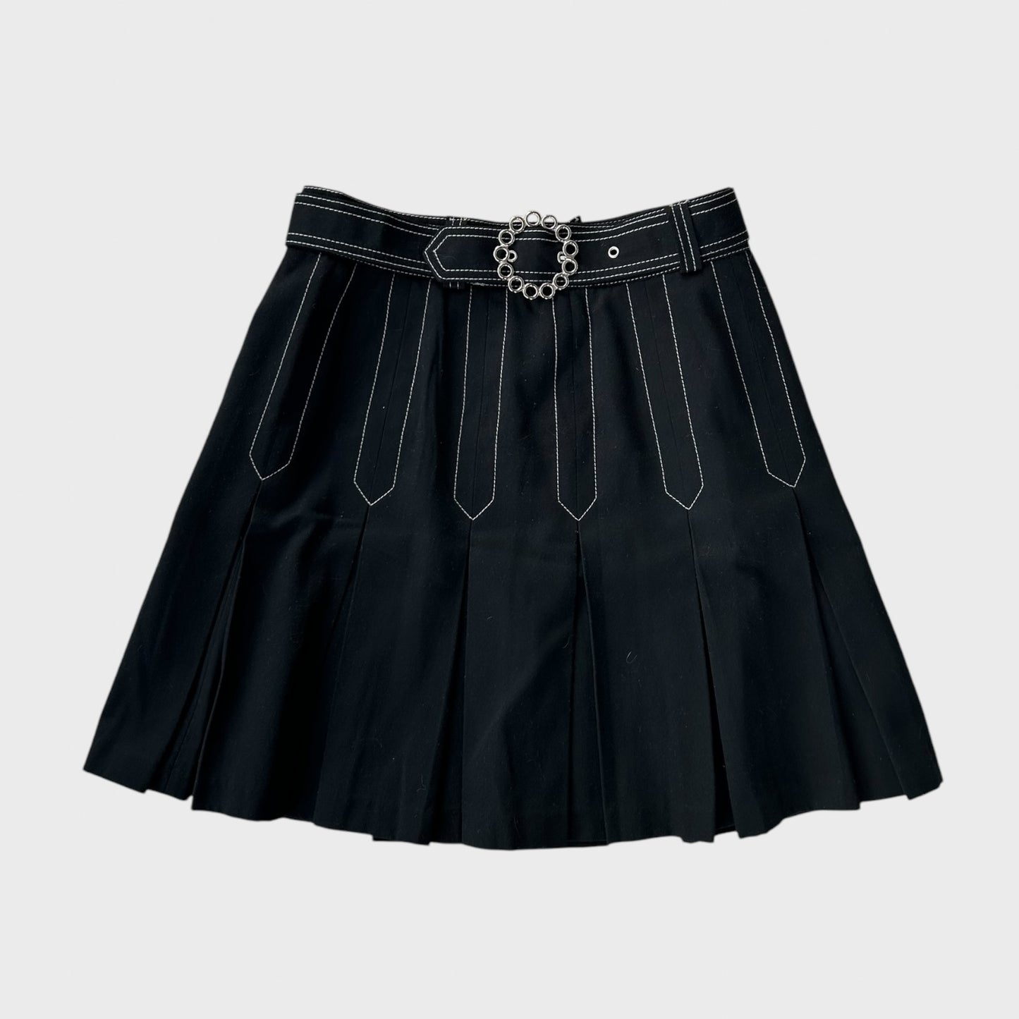 Vintage Cop Copine Pleated Skirt
