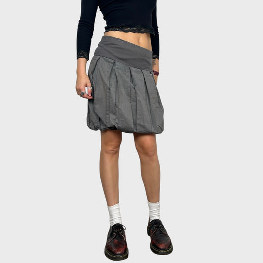 Cop Copine Grey Bubble Skirt - S
