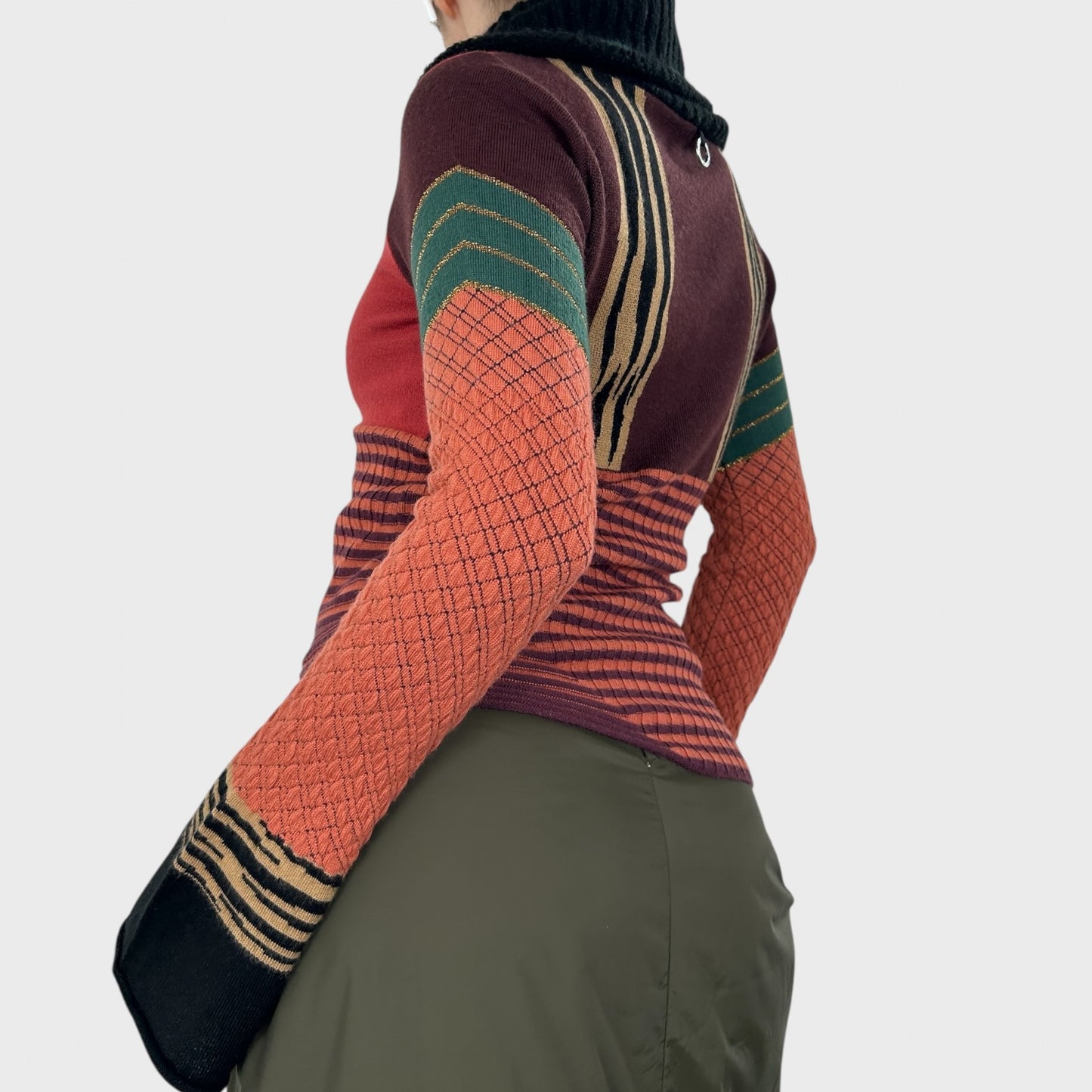 Save The Queen Graphic Knit Jumper - S