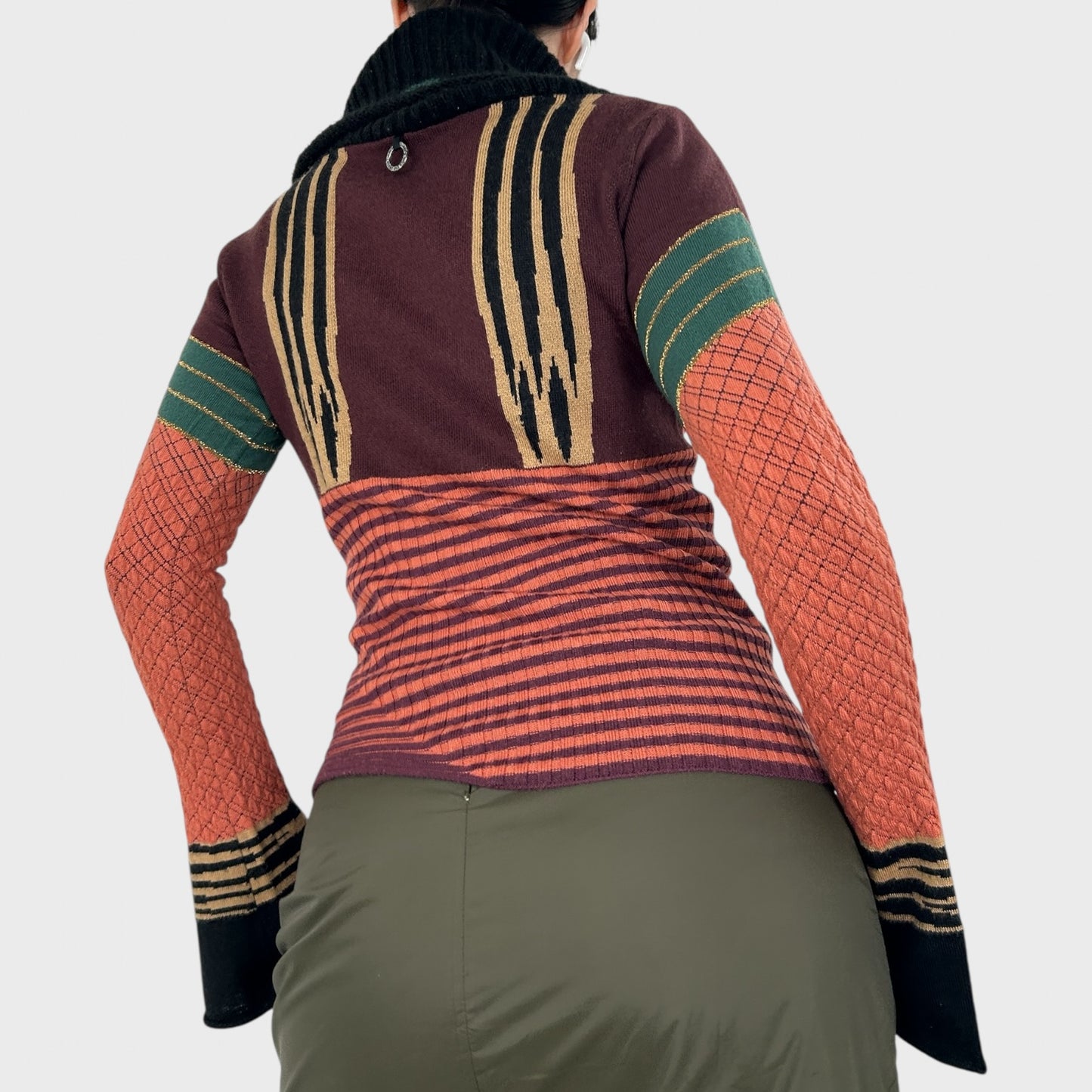 Save The Queen Graphic Knit Jumper - S