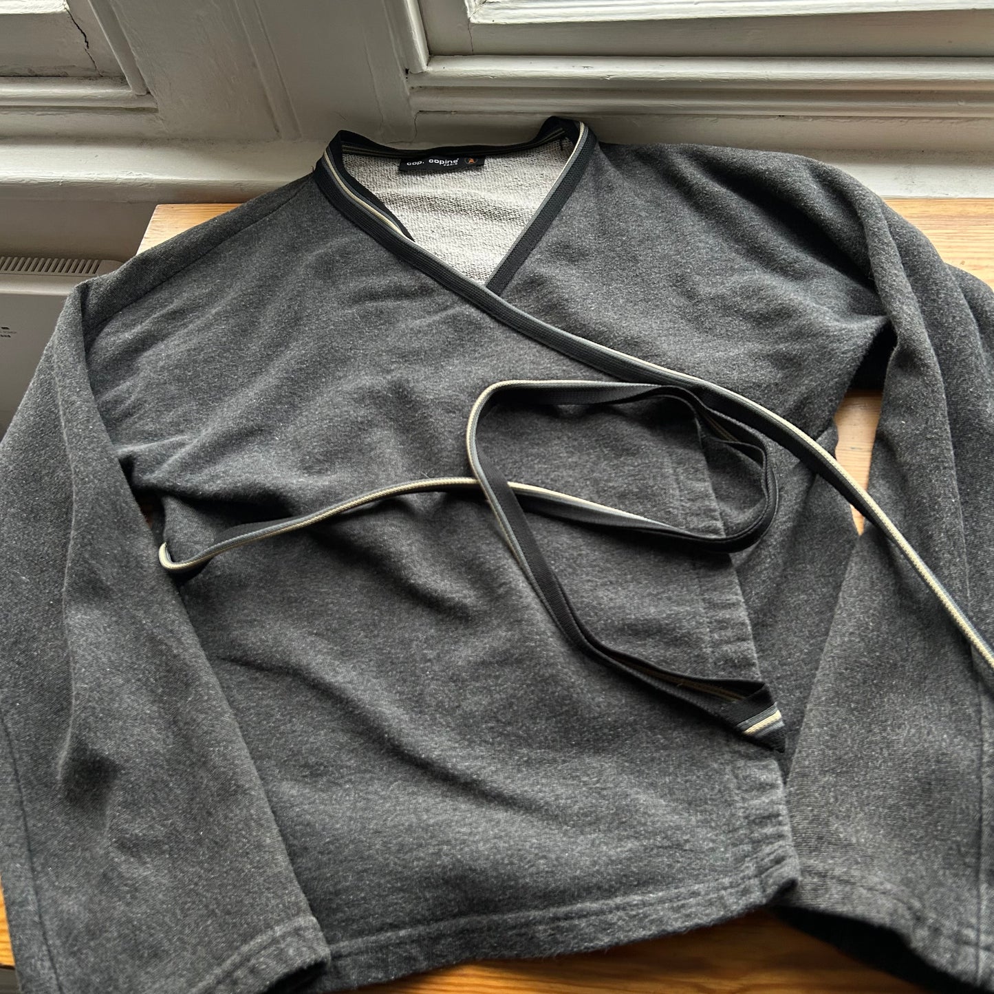 Cop Copine Long Sleeve Wrap Top - S/M