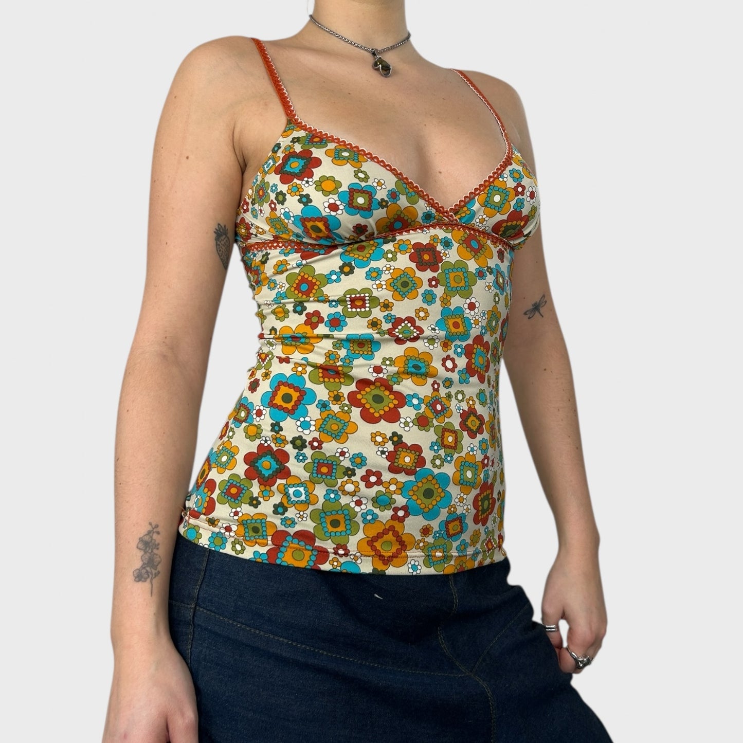 Dolce & Gabbana Floral Cami Top - XS/S