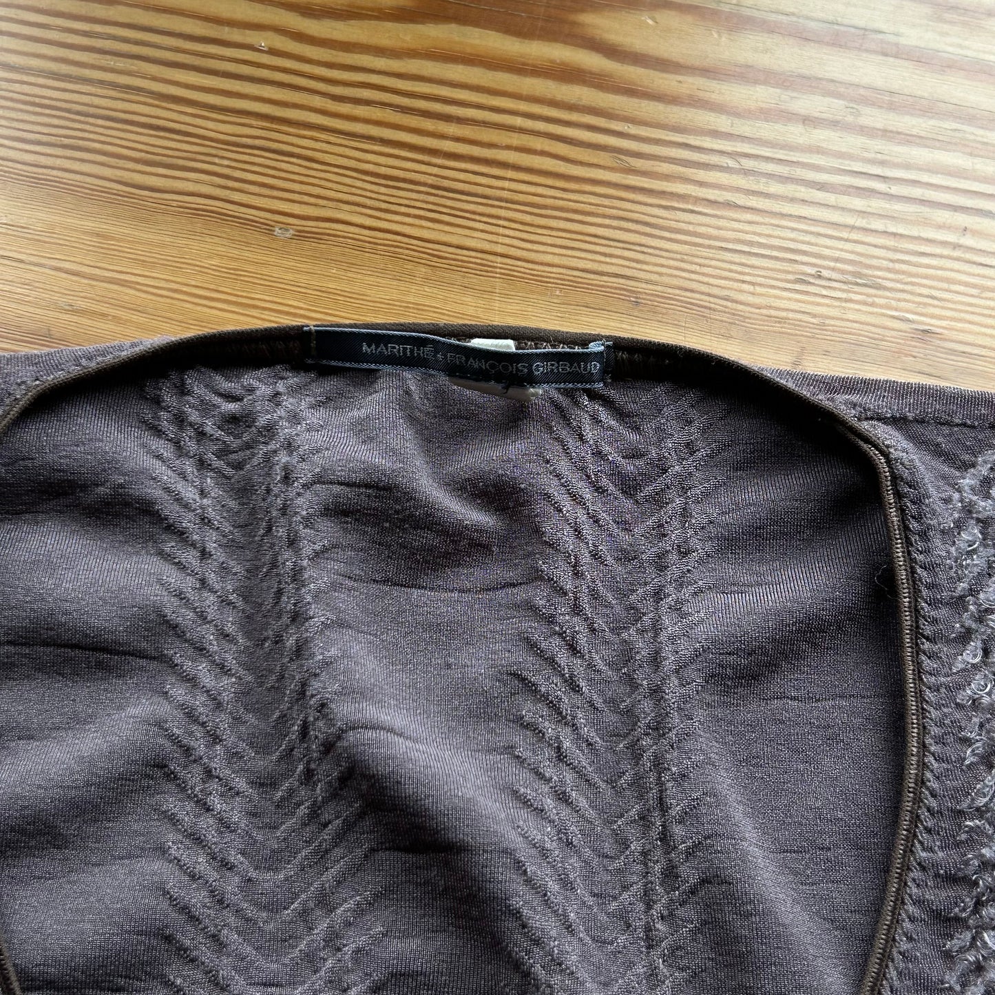 Marithé + François Girbaud Mesh Top - S/M