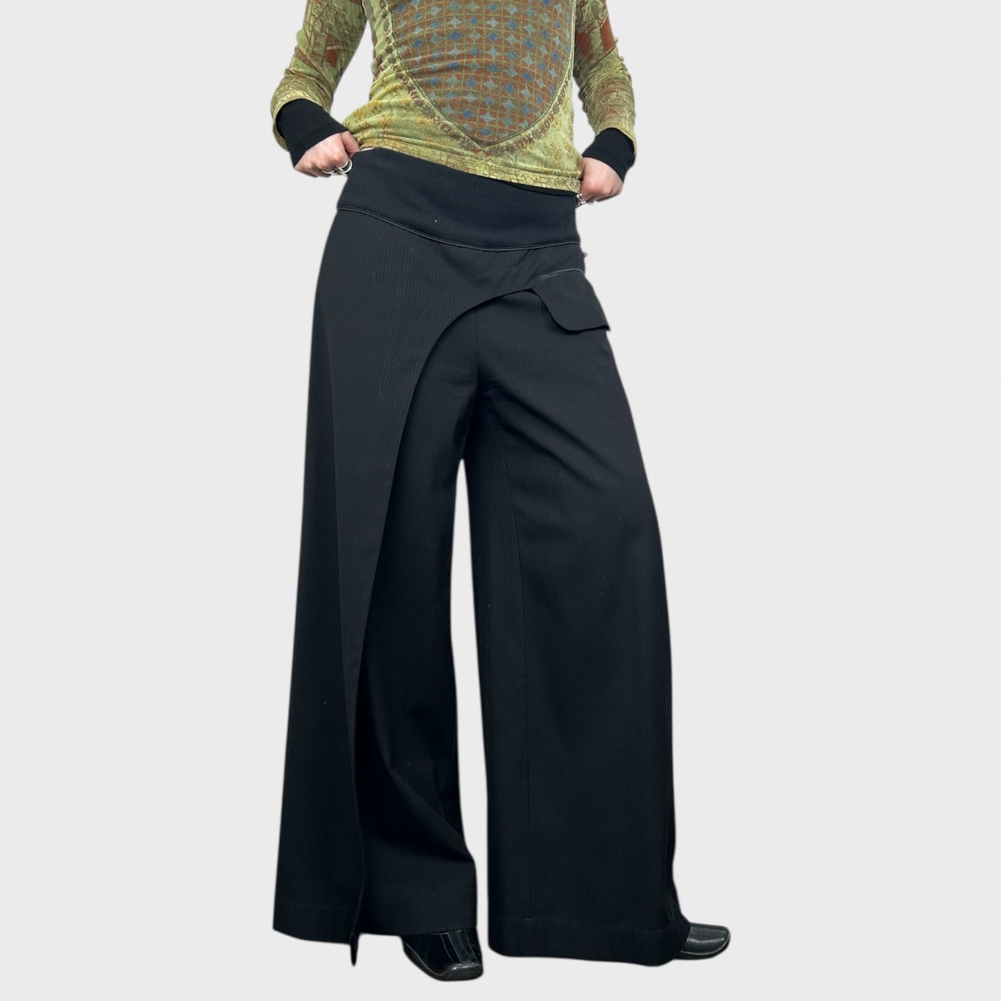 Cop Copine Rare Wrap Skirt Trousers - L