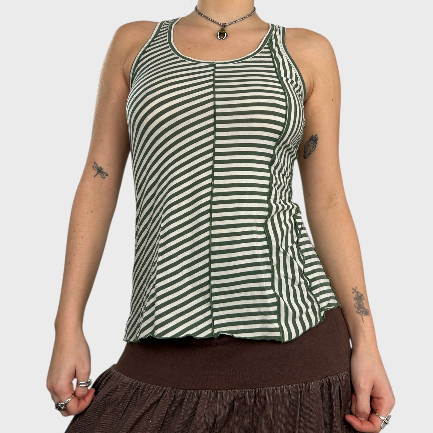 Marithé François Girbaud Striped Top - S/M