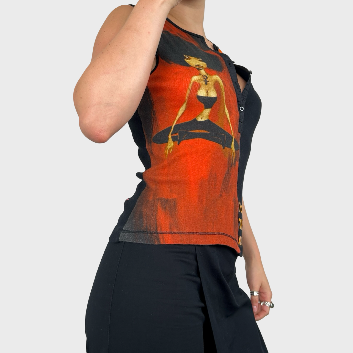 Custo Barcelona Graphic Tank Top - M