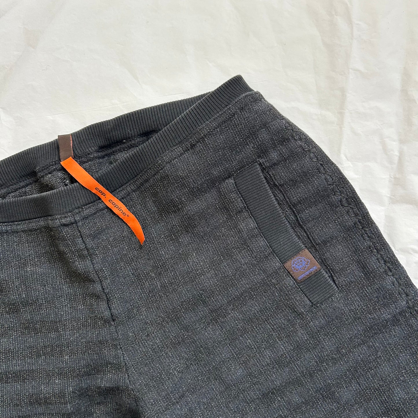 Cop Copine Thick Check Wide Leg Trousers - S/M