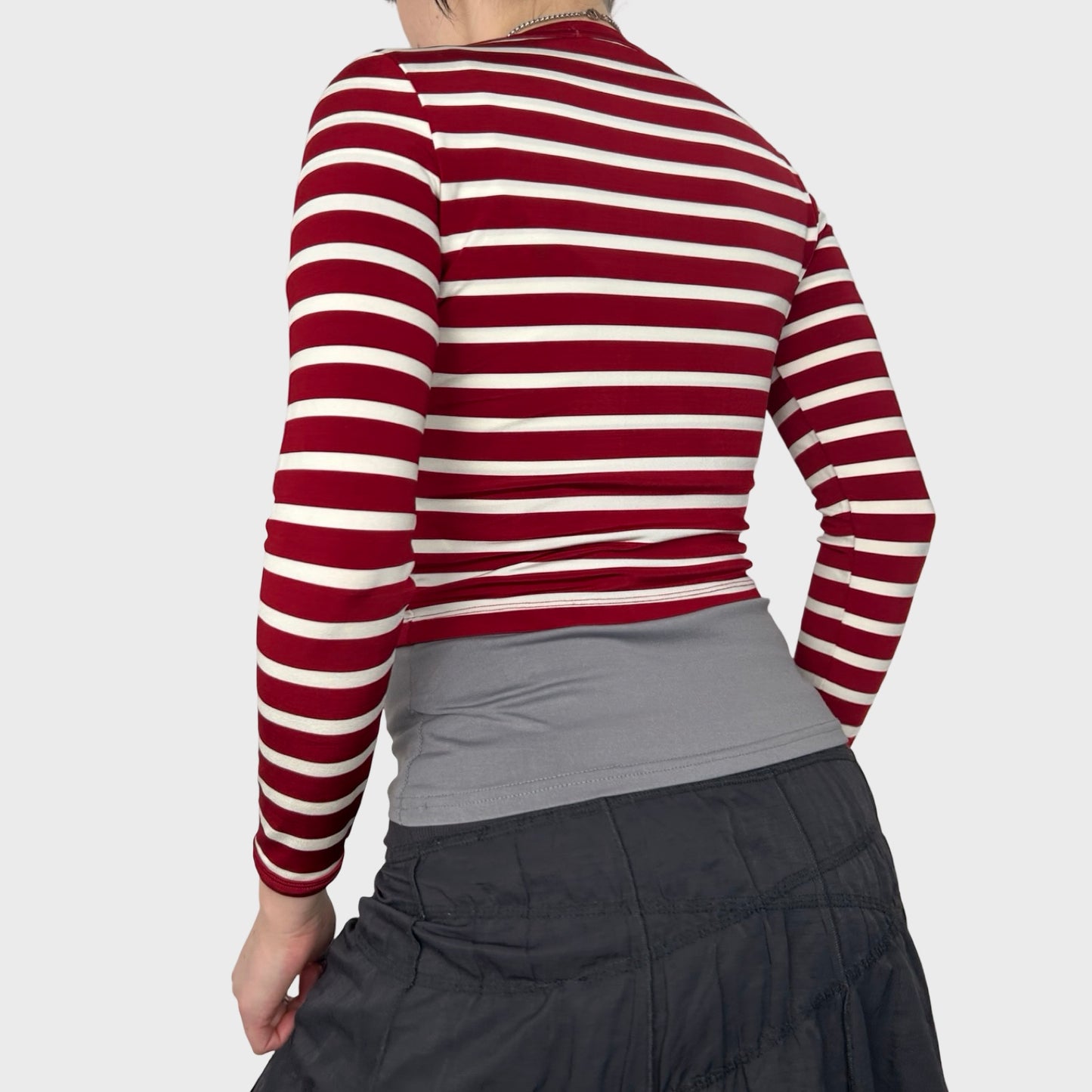 Marithé + François Girbaud Red Stripe Two Piece Set - XS