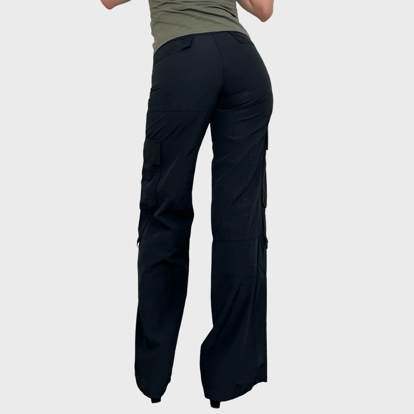 Cop Copine Black Cargo Trousers - XS/S