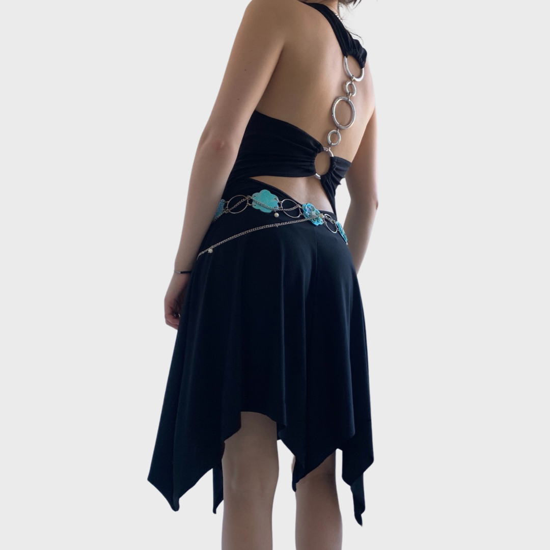 2000s open back fairy dress