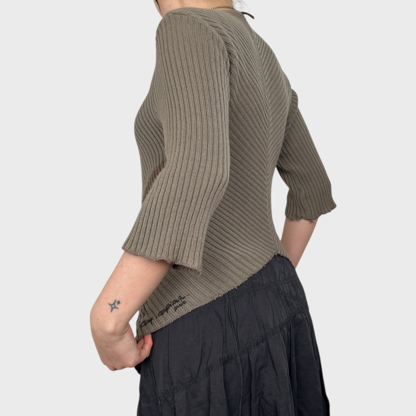 Cop Copine Tie Wrap Knit Jumper - M/L