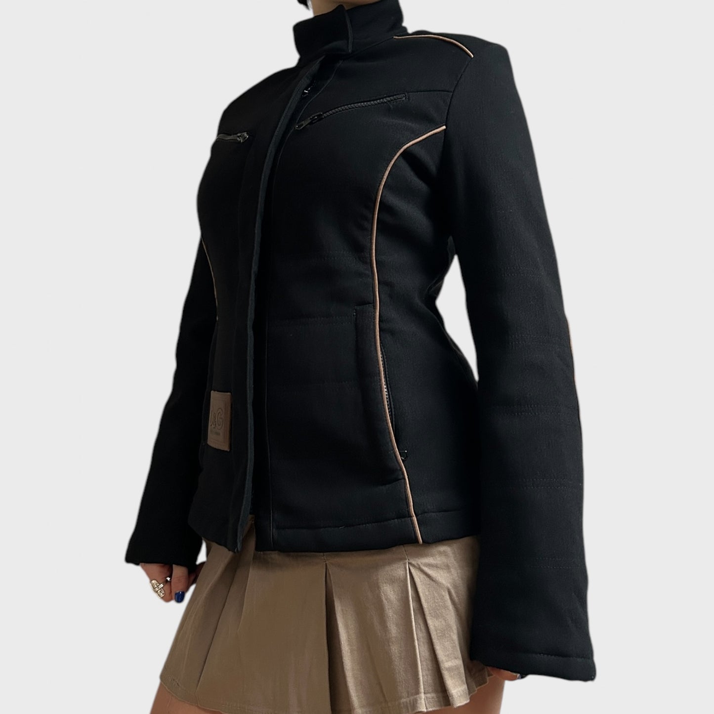 Dolce & Gabbana Black Fitted Jacket