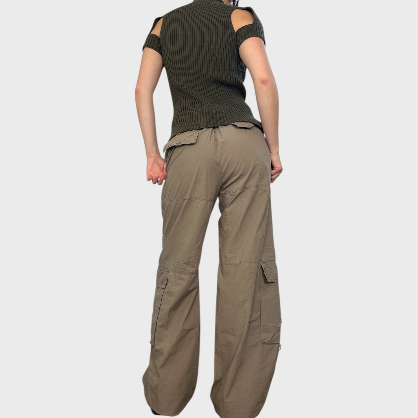 Cop Copine Baggy Pocket Trousers - L