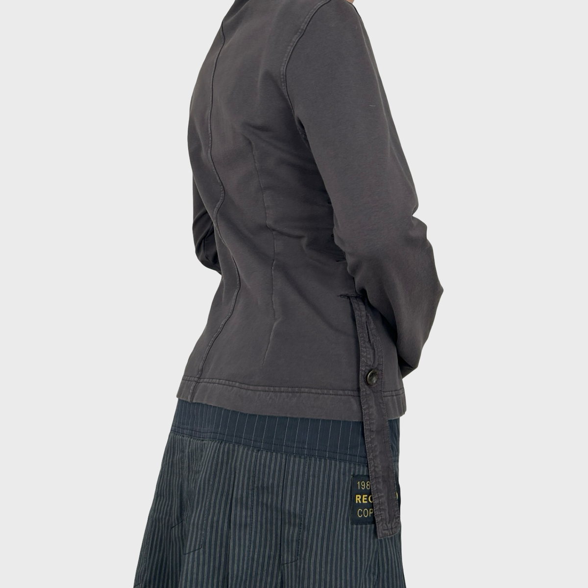 Cop Copine Asymmetric Button Jacket - M