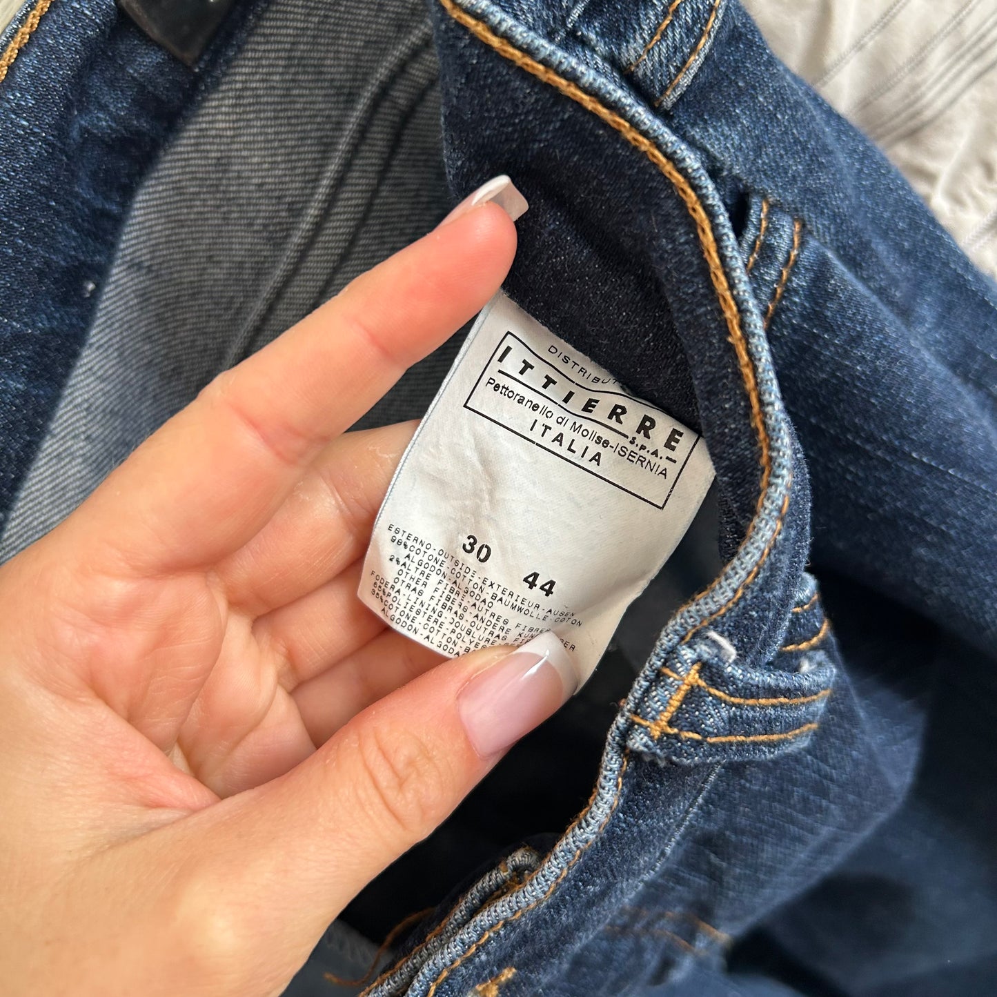 Dolce & Gabbana Straight-Leg Logo Jeans - M